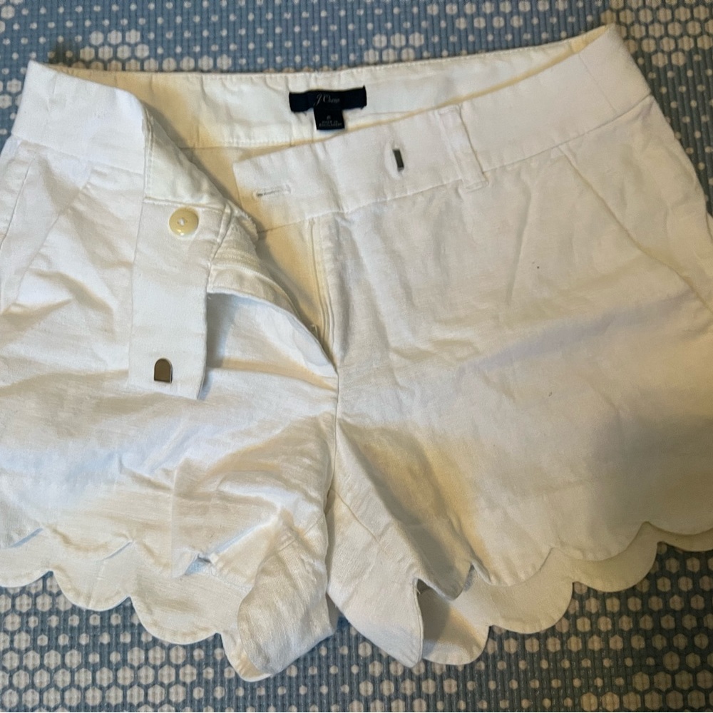 Scalloped Jcrew shorts